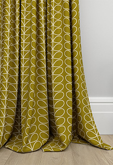 Orla Kiely Linear Stem, Seagrass - Made to Measure Curtains